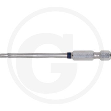 Ks tools 1/4" torsionpower bit tx 75mm tb30 mit bohrung - tx-torx® mit stirnlochbohrung