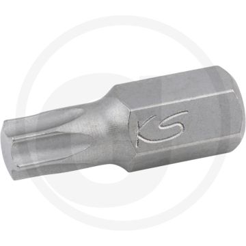 Ks tools 10mm classic bit for tx screws, l=30mm, t27 - torx, 10mm, verstärkte ausführung