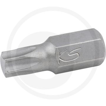 Ks tools 10mm classic bit für tx schrauben, l=30mm, t45 - verstärkte Ausführung, sandgestrahlt, spezial-werkzeugstahl