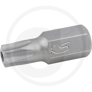 Ks tools 10mm classic Bit für tx-gebohrte Schrauben, l=30mm, tb60 - tx-torx® mit Bohrung