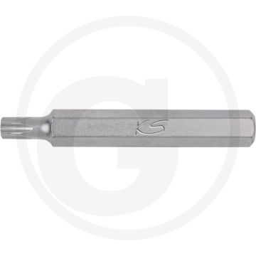 Ks tools 10mm classic bit voor tx-schroeven, l=75mm, t20 - torx, 10mm, verstärkte ausführung