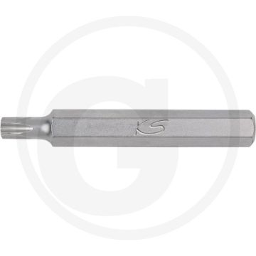 Ks tools 10mm classic bit voor tx-schroeven, l=75mm, t40 - torx, 10mm, verstärkte ausführung