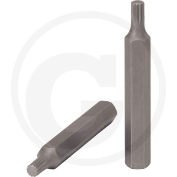Ks tools 10mm classic bit für vielzahn schrauben, l=75mm, m5 - verstärkte ausführung