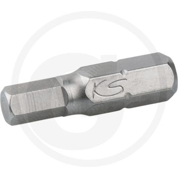 Ks tools 5/16" classic Bit für Sechskantschrauben, 30mm, 6 mm - verstärkte Ausführung