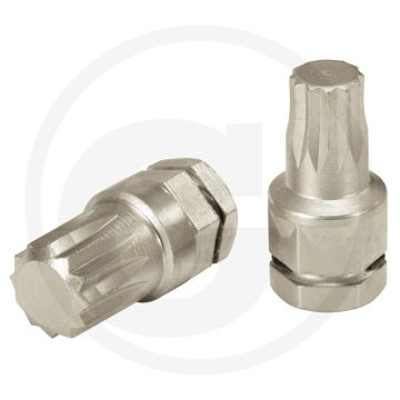 Ks tools micro bit voor vielzahn-schrauben, l=23mm, 5 mm - veeltand (xzn®)