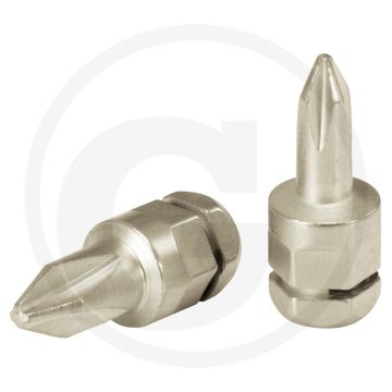 Ks tools micro bit voor tx-schroeven met boring, l=23mm, tb27 - tx-torx® met boring
