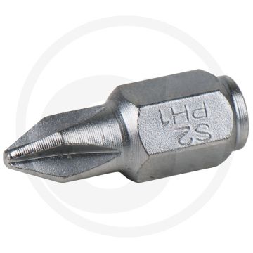 Ks tools 1/4" mini bit f. kreuz-schlitz-schrauben ph1, 18mm - sehr flache bauform