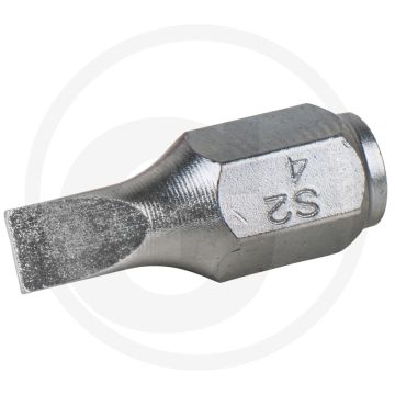 Ks tools 1/4" mini-bit für schlitz-schrauben 6,0 mm, 18 mm - sehr flache bauform
