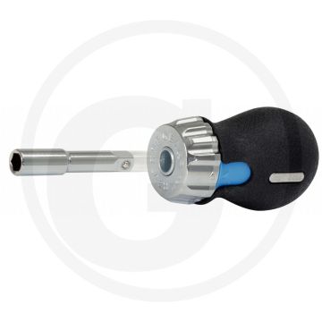 Ks tools 1/4" mini-ratschen-schroevendraaier, 95 mm - 72 tanden, magnetisch