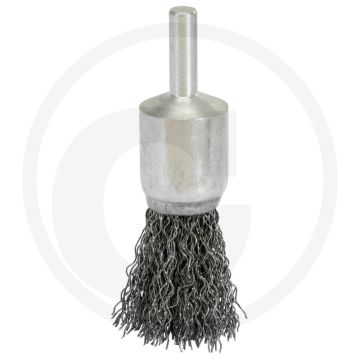 Ks tools penseelborstel, staaldraad, 0,5mm, Ø 29mm - voor gebruik met boormachines