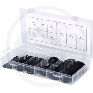 Ks tools assortiment borg-veerringen, 300-dlg. Ø 1,5-22 mm