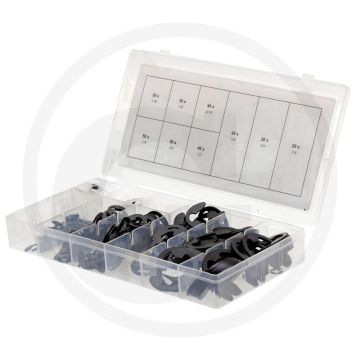 Ks tools assortiment automotive zekeringen, 340-dlg. - 300-tlg. assortiment in kunststoffkassette