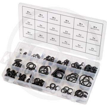 Ks tools o-ringen voor airco hnbr, 22 - Ø (mm): 3-22, 225 stuks