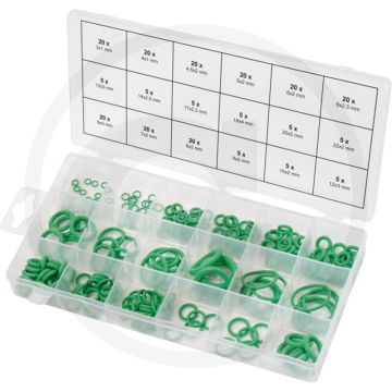 Ks tools assortiment o-ringen hnbr, 225-delig - Ø (mm): 3 - 22