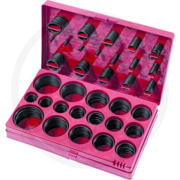 Ks tools assortiment o-ringen, sae, 407-dlg. - 171x52mm - 265mm - kunststoffkassette