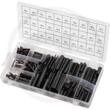 Ks tools assortiment spanstiften 315-delig - din 1481 - automobielsector - kunststof koffer - 228x35x114mm