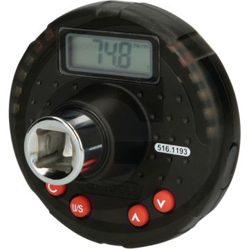 Ks tools 1/2" digitaler drehmomentadapter mit winkelmesser - drehmomentpräzision ± 3% im uhrzeigersinn
