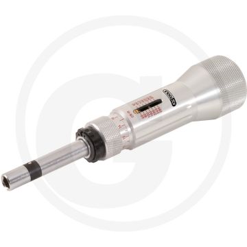 Ks tools 1/4" esd moment-schroevendraaier met micrometerschaal, 100-500cnm - nauwkeurigheid ±6%, esd, aluminiumgrepen