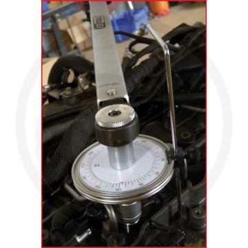 Ks tools 3/4" Winkelmesser - flexibler Arm, 0°-360° Bereich