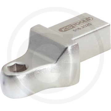 Ks tools 14x18mm einsteck-bithalter, für bits 5/16" mit stiftsicherung, verchromt