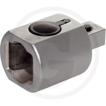 Ks tools 14x18mm einsteck-adapter, auf 9x12 mm - met stift- en snelvergrendeling