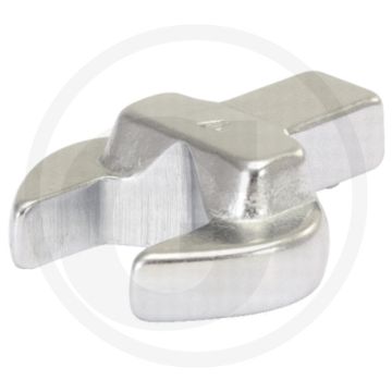 Ks tools 9x12mm einsteck-maulschlüssel, 7 mm mit stiftsicherung, verchromt, 6-kant, 7mm