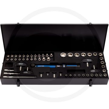 Ks tools 1/2" ergotorque®precision momentsleutel- 52-dlg set met 10-100nm bereik