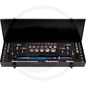Ks tools 1/2" ergotorque®precision momentsleutel- 52-dlg. set met 60-320nm draaimomentbereik