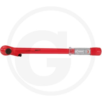 Ks tools 1/2" isolierter momentsleutel met omscha - nauwkeurigheid ±4%, 20-100nm, din en iso 6789:2003