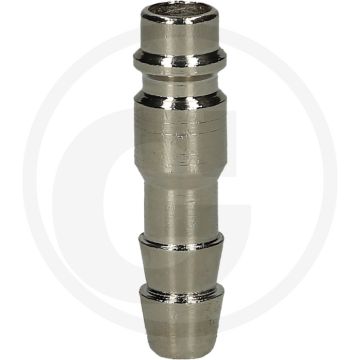 Ks tools metall-stecknippel mit schlauchtülle, Ø 10mm, 45mm - für druckluftschläuche 10 mm