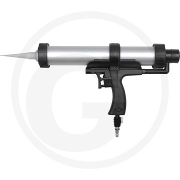 Ks tools druckluft-kartuschen-pistole 310 ml - teleskop-prinzip, tropffreier mechanismus, stufenlos regulierbarer vorschub
