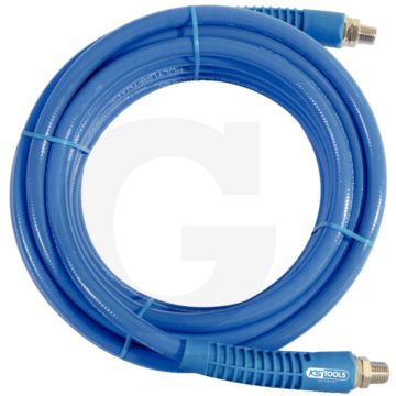 Ks tools pu-drukluchtslang, Ø 6x9 mm - 20m, 15bar, -40°c/+70°c beständig
