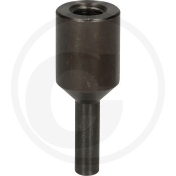 Ks tools spanndorn für gummi-radierteller, 6 mm - mit m8 gewinde - Ø 6 mm schacht