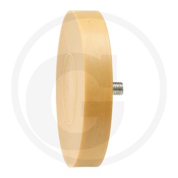 Ks tools rubbereschijf, 90 mm - zum entfernen von aufklebern und farbresten - 90x15x90 mm