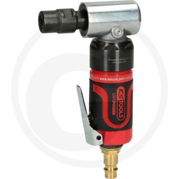 Ks tools slimpower mini-druckluft-winkelstabschleifer, 19.000 u/min, abgewinkelte ausführung