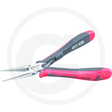Ks tools esd punttang, recht, met snijbekken, 140mm - sicher gegen elektrostatik