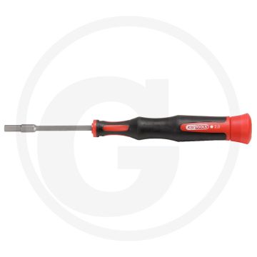 Ks tools esd precisie-dopschroevendraaier, 3 mm - ergonomisch gevormd handvat, geharde kling