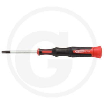 Ks tools esd precisie-schroevendraaier +boring, tb20 - ergonomisch gevormd, 2-komponentengriff, gehärtete klinge