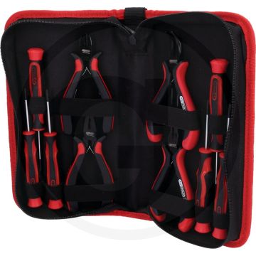Jeu d'outils de mécanique de précision Ks, 10 pièces, comprenant des tournevis de mécanique de précision et des pinces
