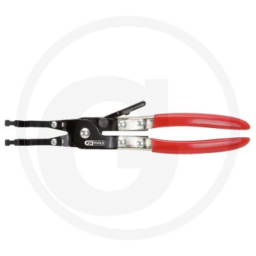 Ks tools tang om soldeerpunten vast te houden, 245 mm - verstellbare schenkel, selbstschließende feder