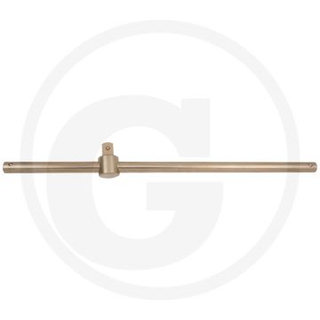 Ks tools bronze t-griff mit gleitstück 1" 700 mm - vonkvrije, explosiebestendige dopsleutel