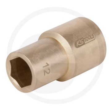 Ks tools bronze stecknuss 1/2" 6-kant 11 mm - vonkvrij, explosiebestendig, corrosiebestendig