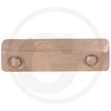 Ks tools ks tools beryllium connection square 1/4" - funkenfreier, explosionsgeschützter Steckschlüssel (6,5x6,5x25mm)
