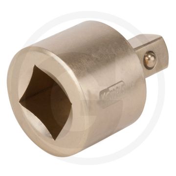 Ks tools bronze reduzierstück 1/2" - 1/4" - vonkvrije, corrosiebestendige en slijtvaste dopsleutel
