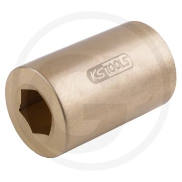Ks tools bronze stecknuss 3/4" 6-kant 1.1/4" - vonkvrije, corrosiebestendige dopsleutel