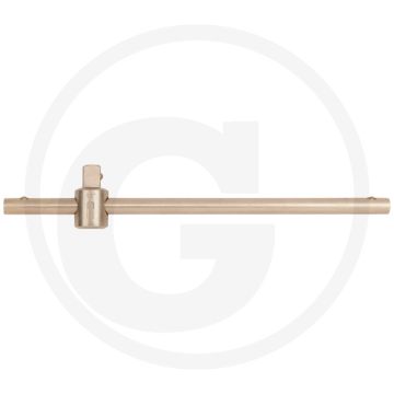 Ks tools bronze t-griff mit gleitstück 3/4" 500 m - vonkvrij, corrosiebestendig, 1480g
