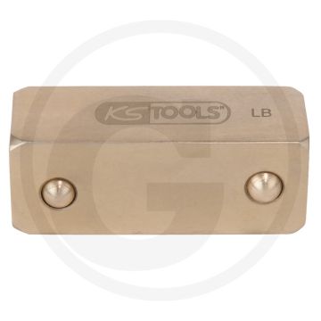 Ks tools Verbindungsvierkant aus Bronze 3/4" - funkenfrei, korrosionsbeständig - 135g