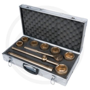 Ks tools bronze steckschlüssel-satz 3/4" 11-tlg. - vonkvrij, explosionsgeschützt