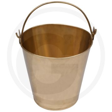 Ks tools bronze eimer aus messing 10l mit drehbarem haltegriff - vonkvrij, explosions- en corrosiebestendig