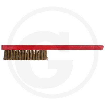 Ks tools bronze drahtbürste - vonkvrij, corrosiebestendig, 30x44x290 mm